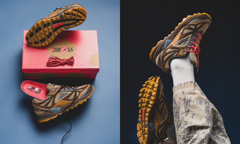 Brooks布鲁克斯携手 Jeff Staple 打造全新 Cascadia 1 联名鞋款